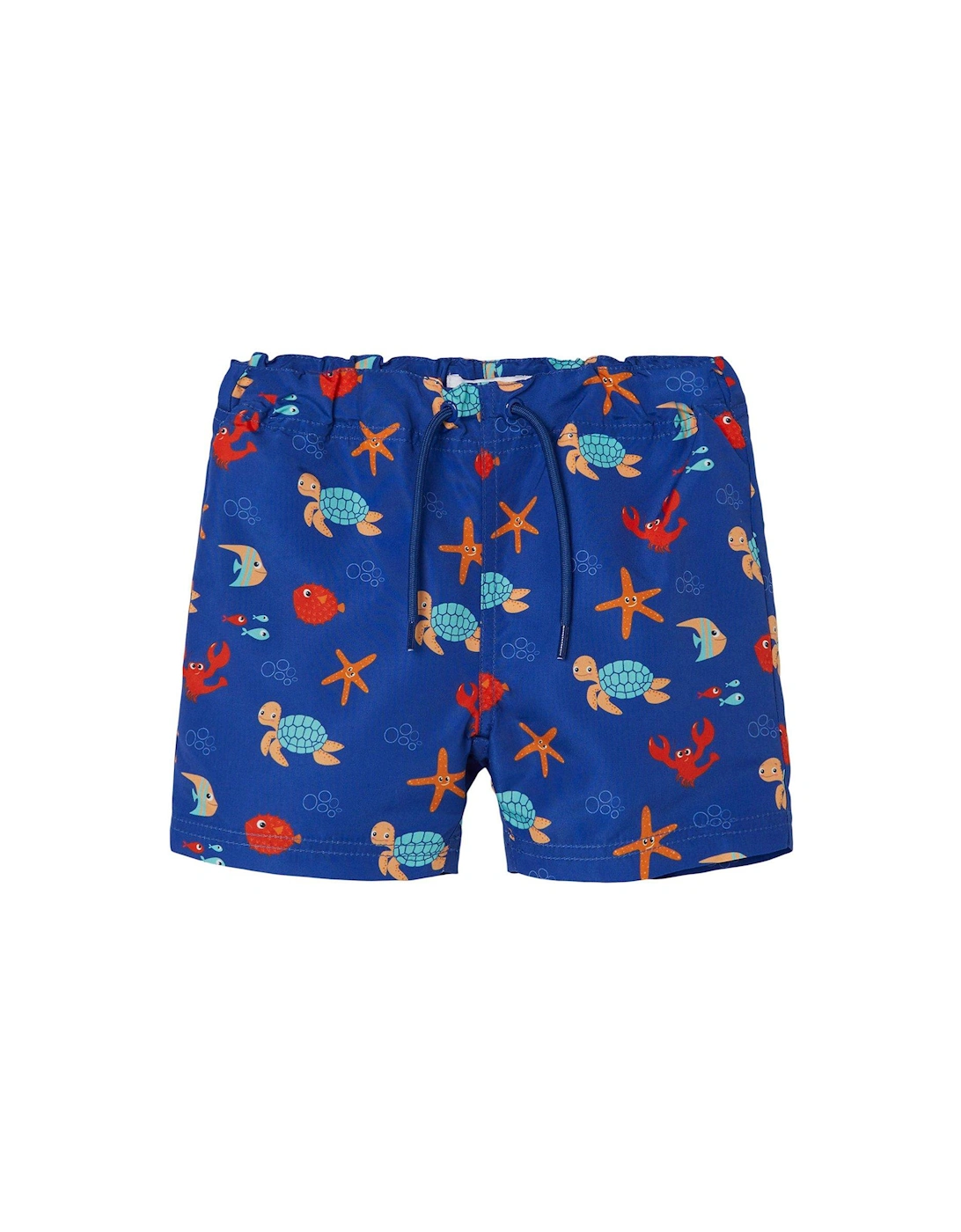Mini Boys Turtle Swim Shorts - Surf The Web, 2 of 1