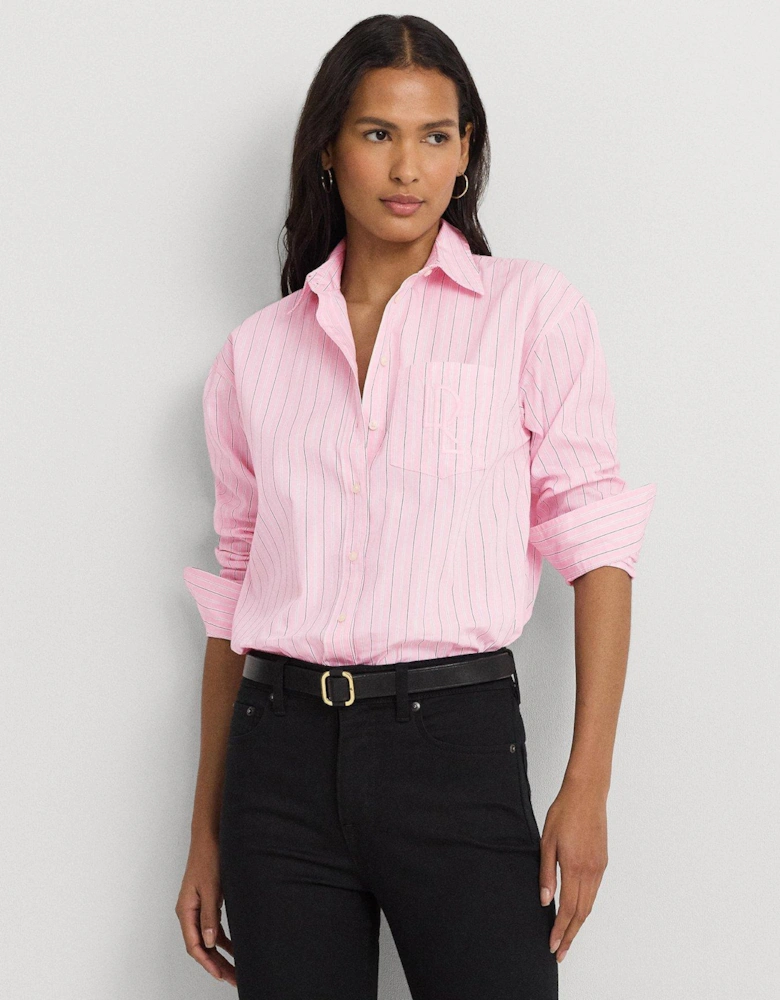 Brawley-long Sleeve-button Front Shirt