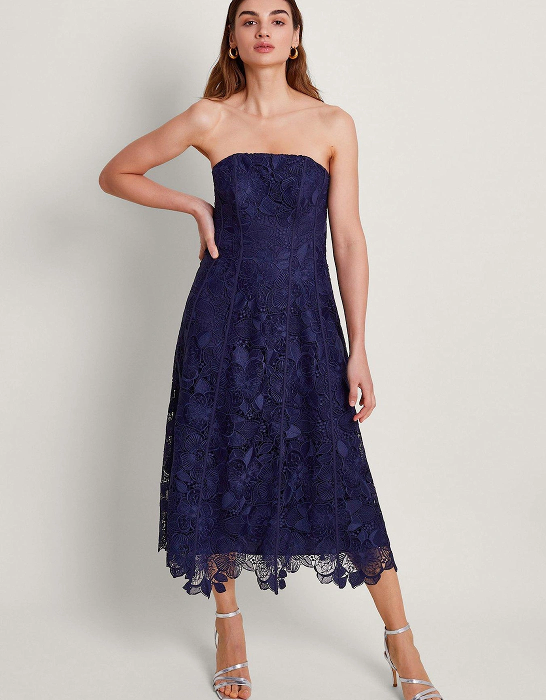 Abelia Bandeau Dress - Blue, 2 of 1