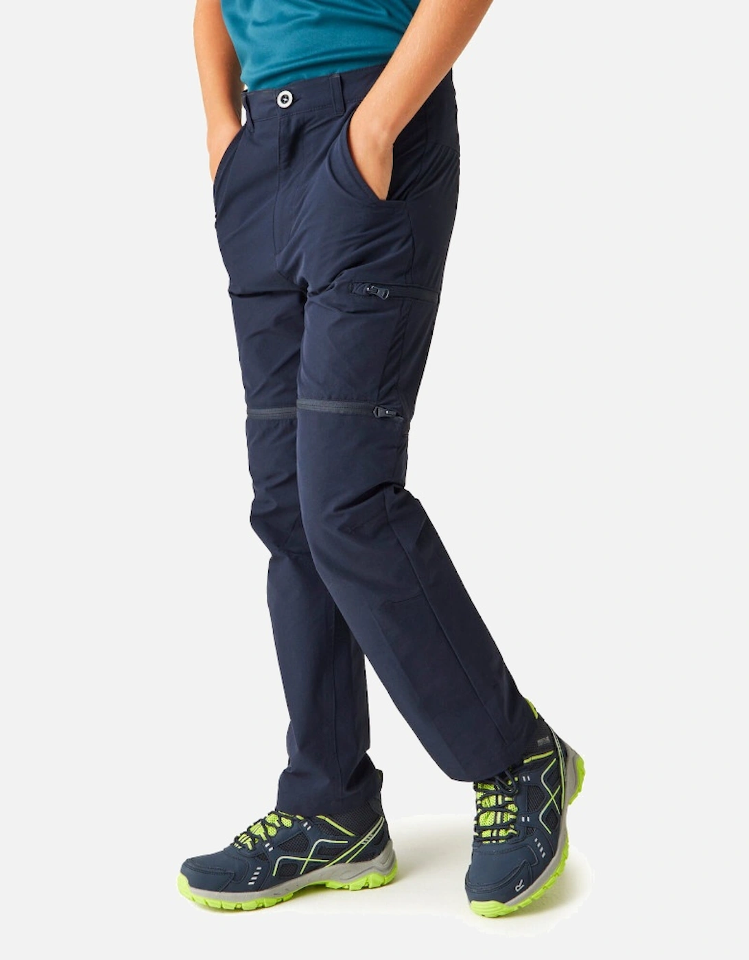 Boys Highton Zip Off Active Stretch Walking Trousers, 3 of 2
