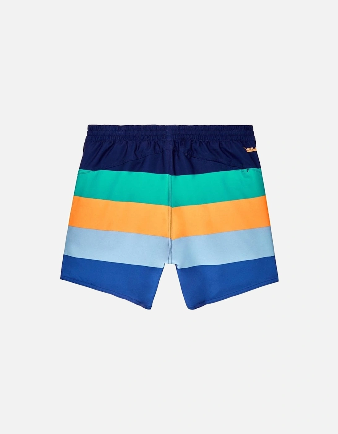 Vert Solid Colour Swim Shorts, Blue Heaven