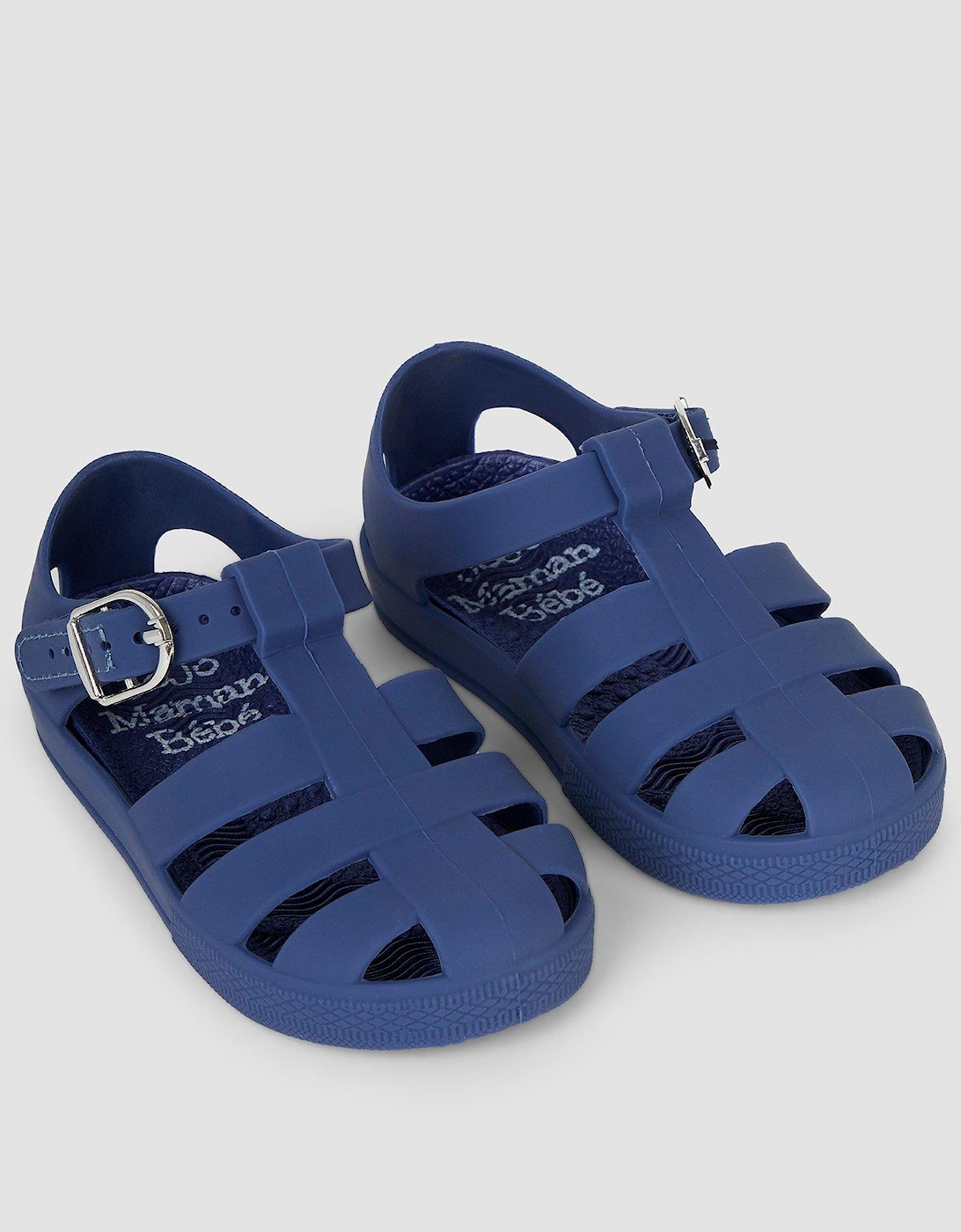 Boys Jelly Sandals - Navy, 2 of 1