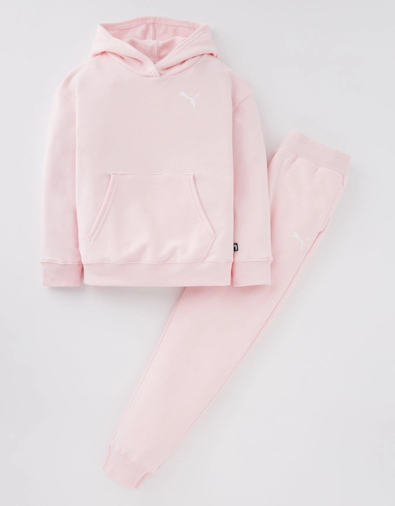 Girls Loungewear Suit TR - Pink