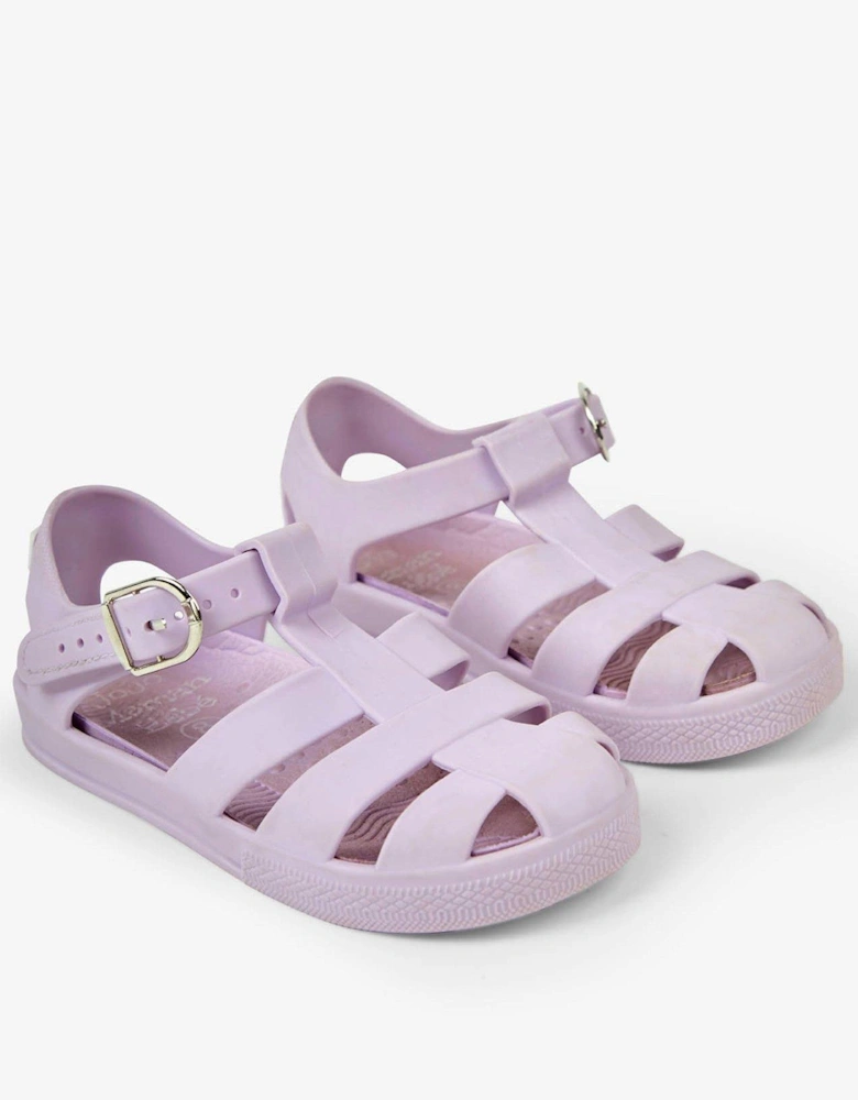 Girls Jelly Sandals - Purple