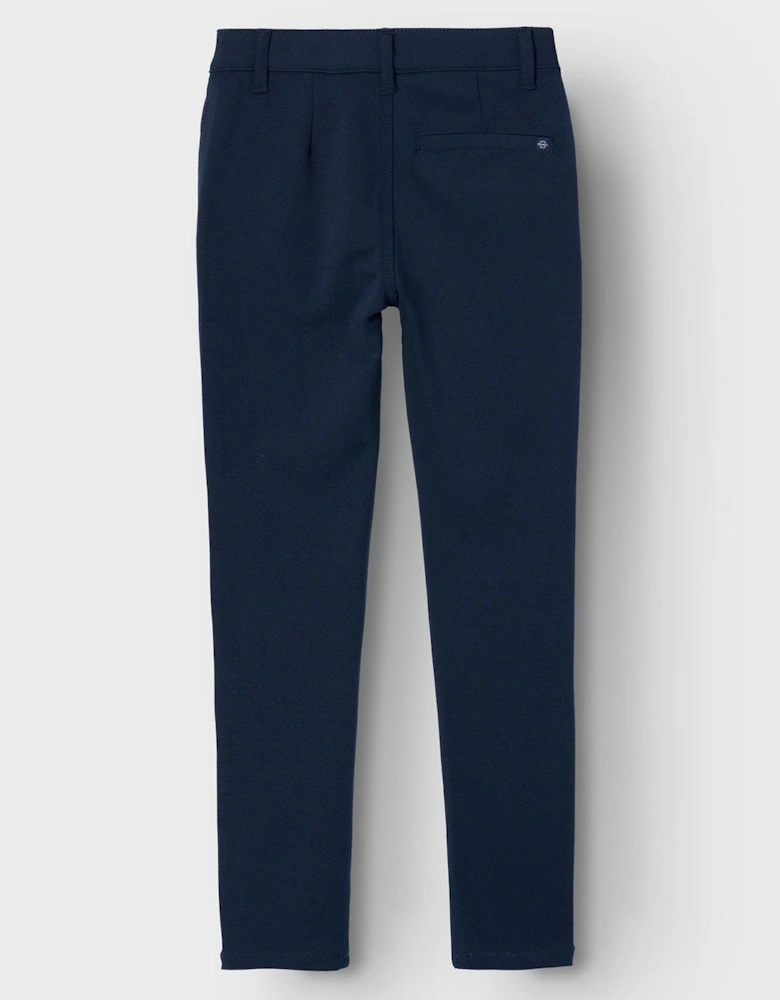 Boys Silas Comfort Trousers - Dark Sapphire