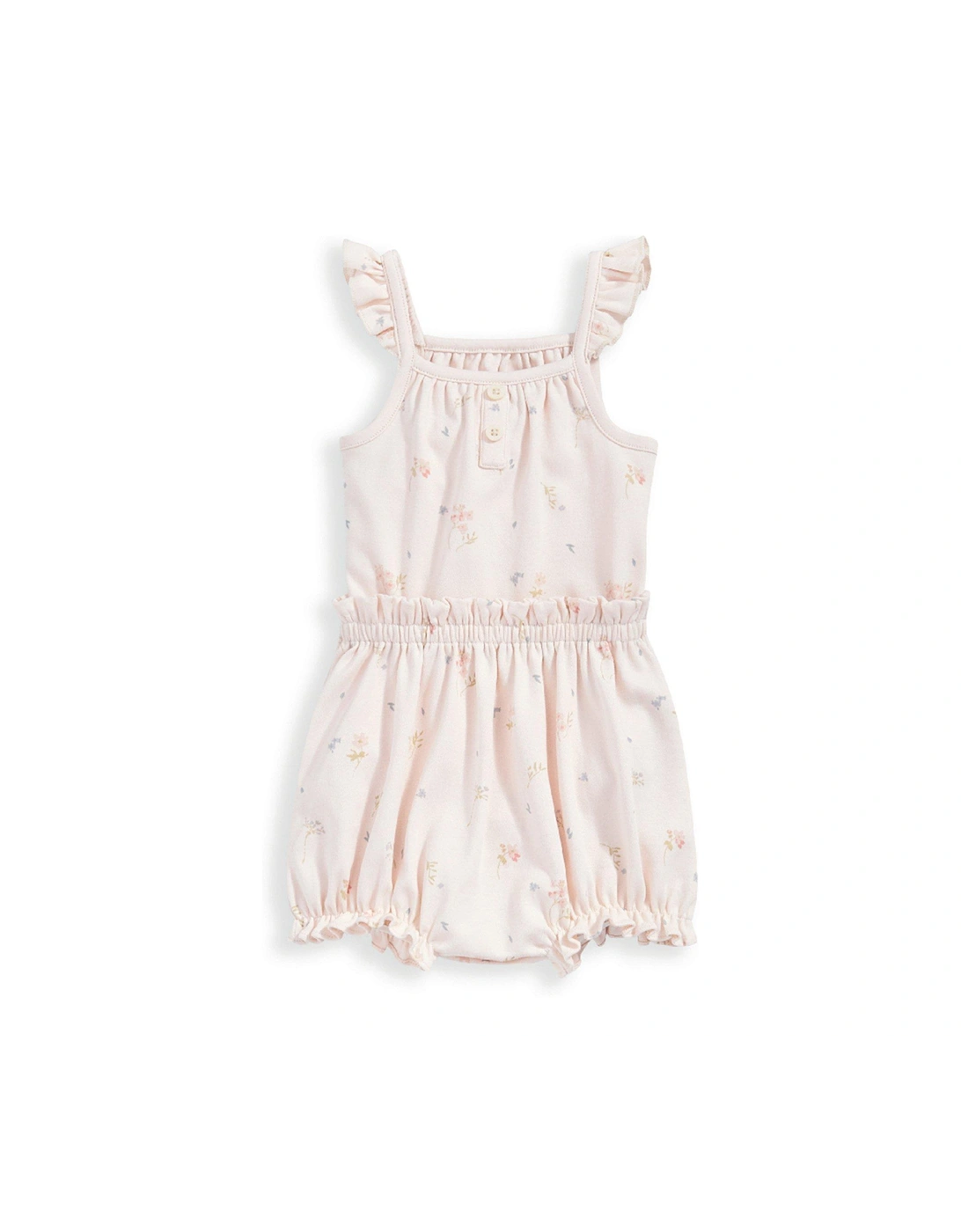 Baby Girls 2 Piece Floral Bodysuit & Shorts Set - Pink, 2 of 1