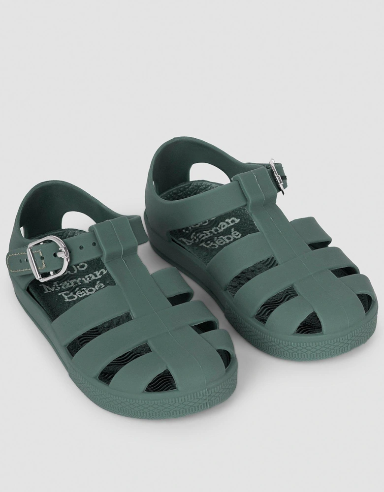 Boys Jelly Sandals - Green