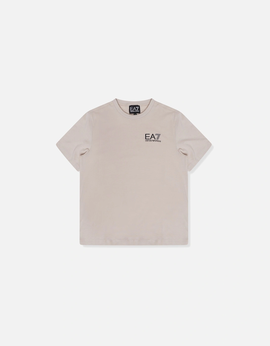 Youths Small Logo T-Shirt (Beige), 3 of 2
