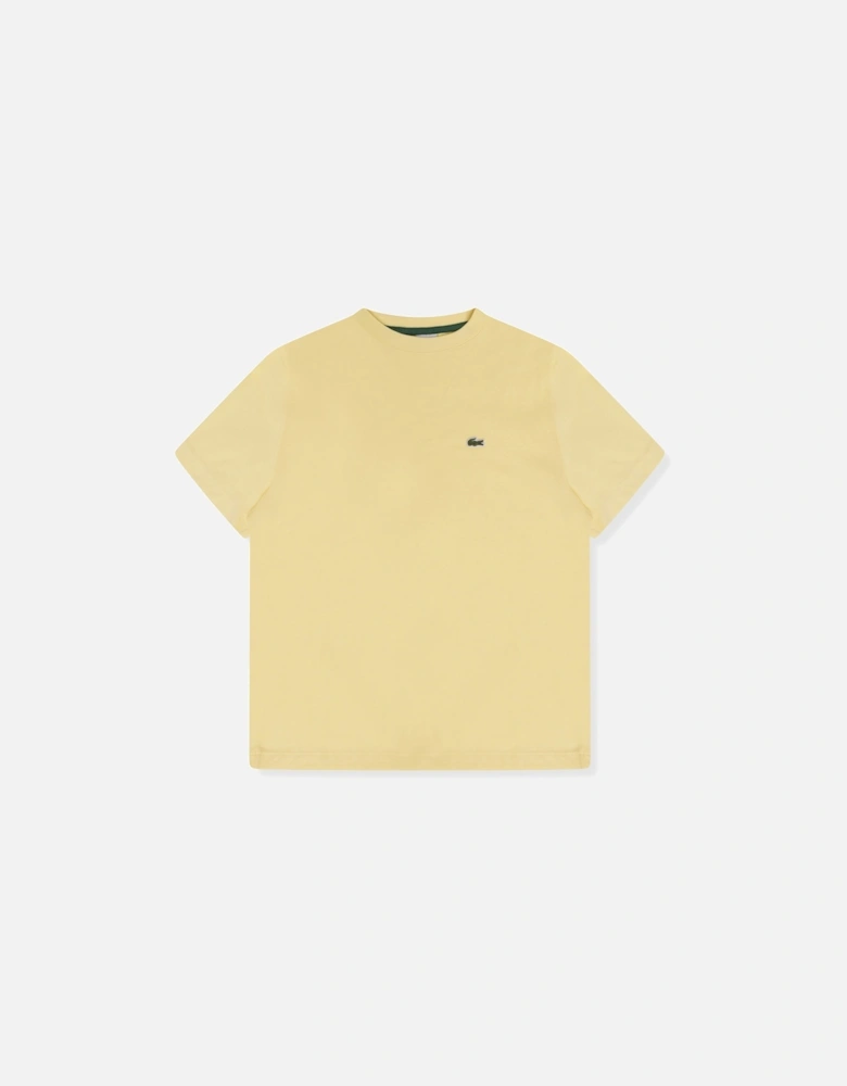 Kids Plain T-Shirt (Yellow)