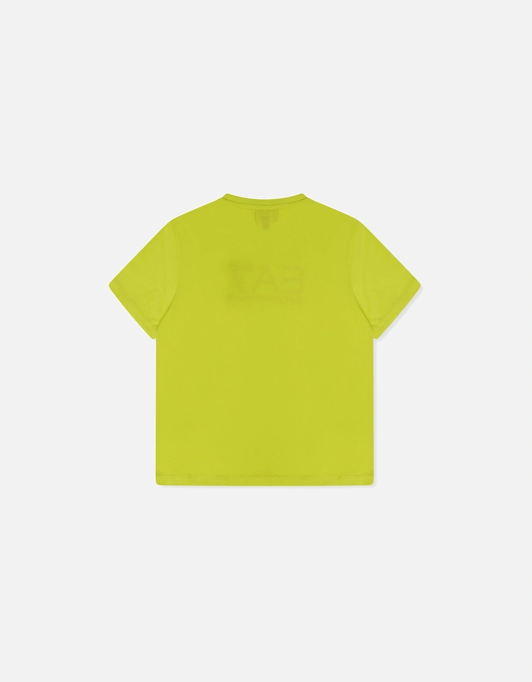 Youths Large Logo T-Shirt (Lime)