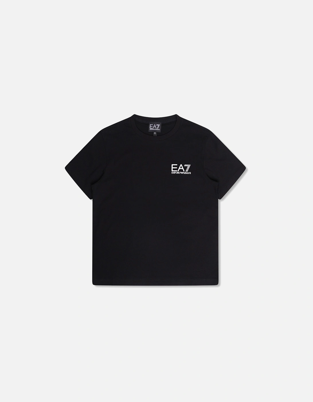 Youths Small Logo T-Shirt (Black), 3 of 2