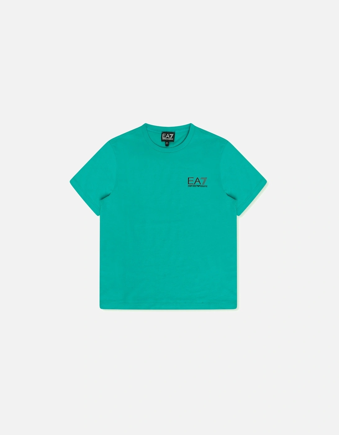 Youths Small Logo T-Shirt (Green), 3 of 2