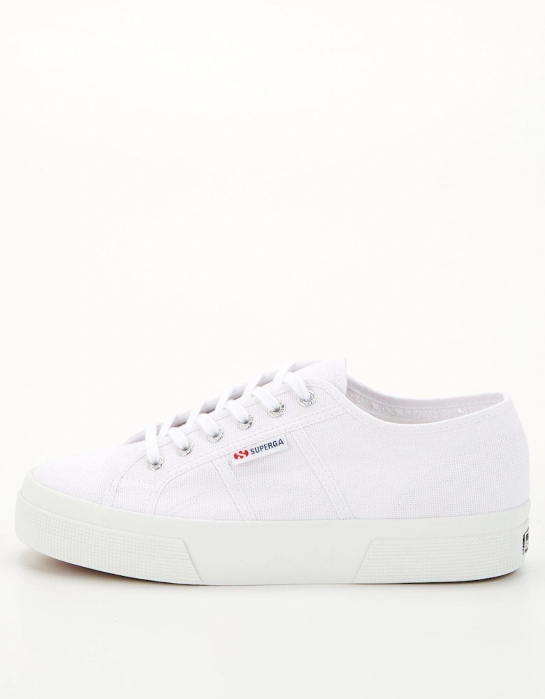 2740 Mid Platform Sneaker - White