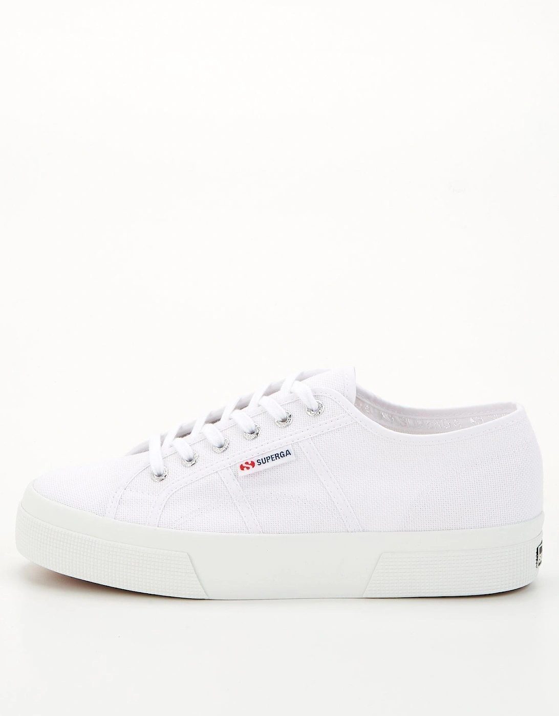 2740 Mid Platform Sneaker - White, 7 of 6