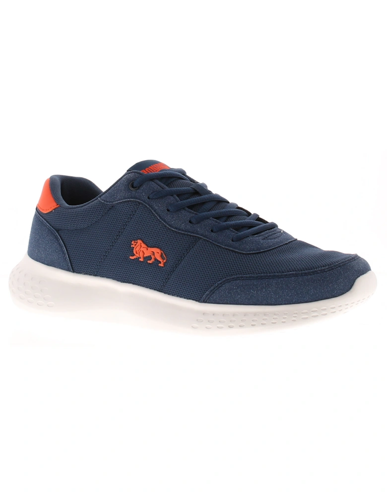Mens Trainers Kinross Lace Up navy UK Size
