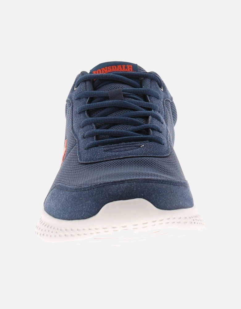 Mens Trainers Kinross Lace Up navy UK Size