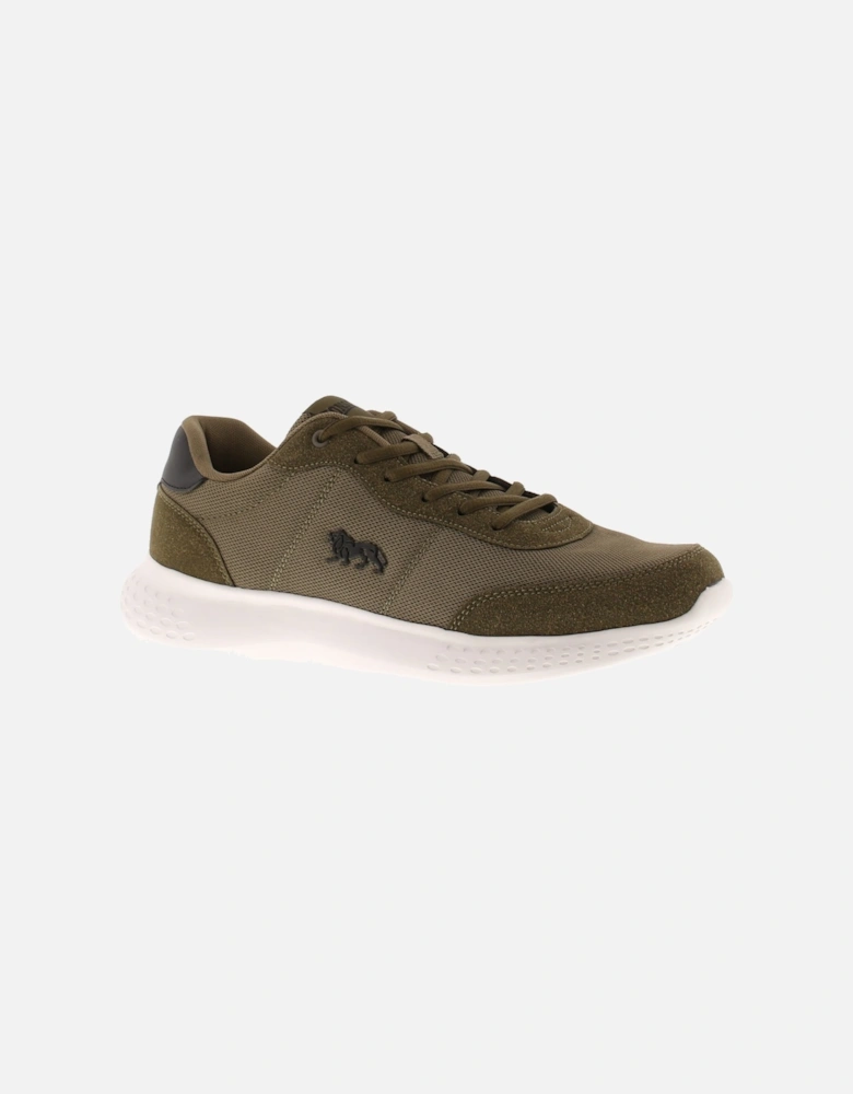 Mens Trainers Kinross Lace Up green UK Size