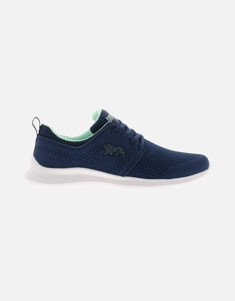 Womens Trainers Durham Lace Up navy UK Size