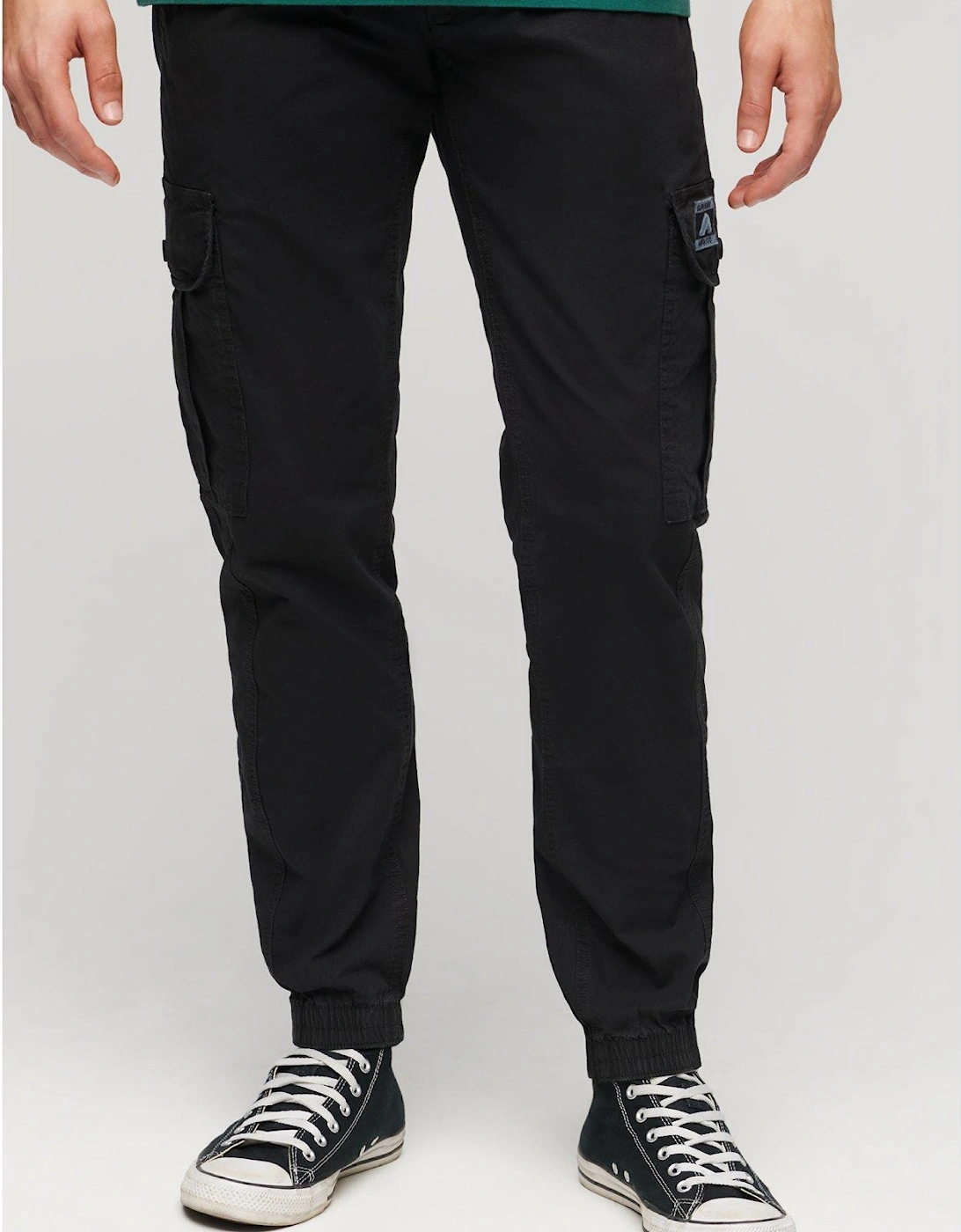 Parachute Cargo Slim Trousers - Black, 2 of 1