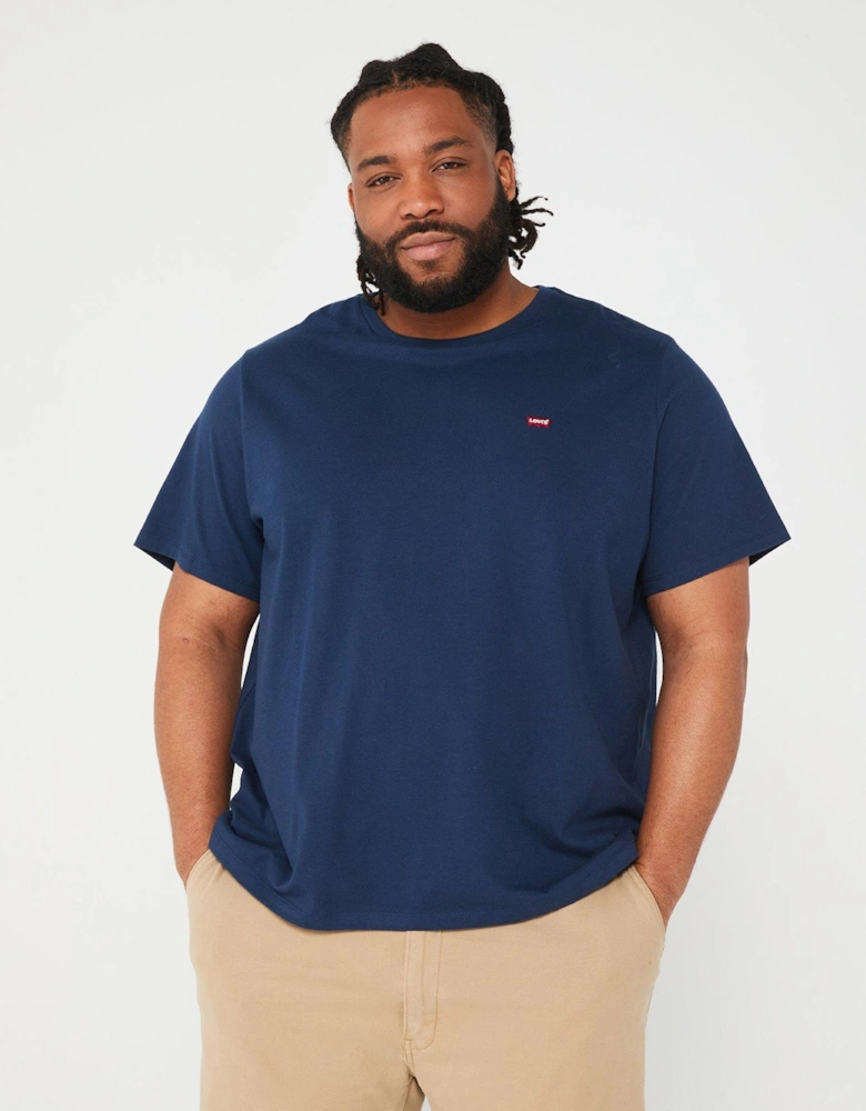Big & Tall Original Housemark Logo T-Shirt - Navy