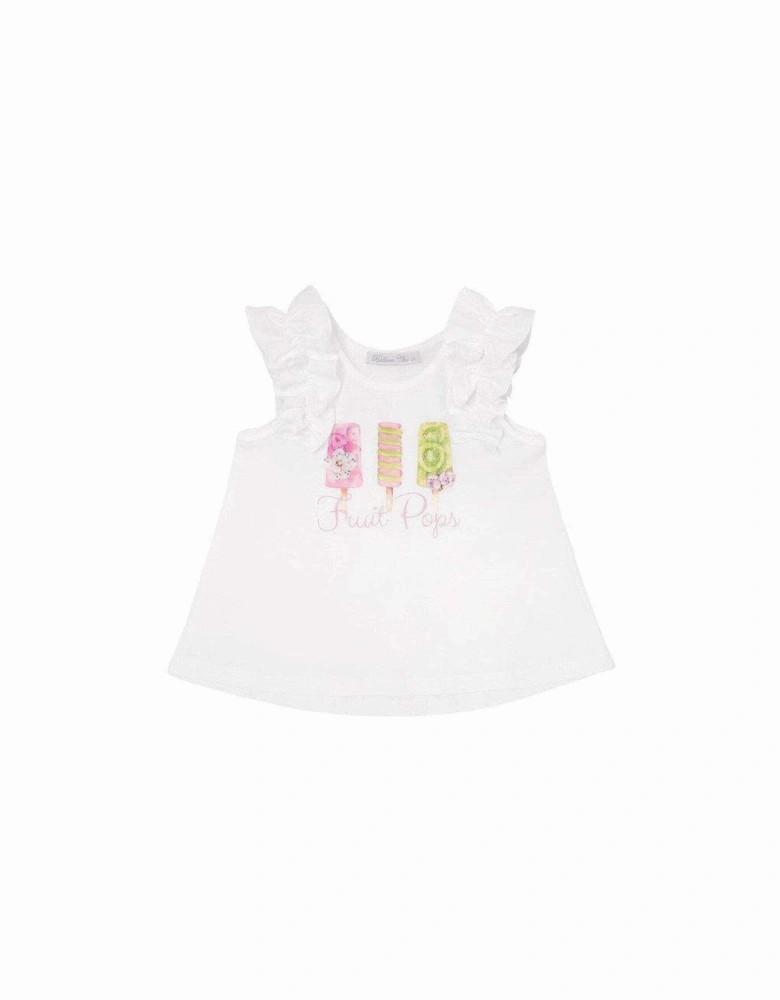 Girls Ice Lolly Print Top