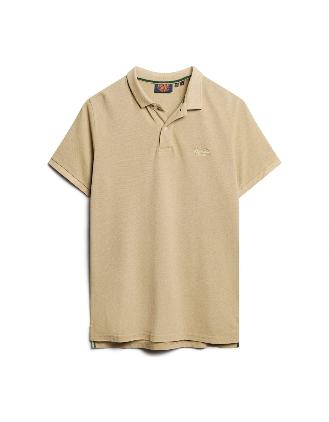Destroyed Polo Shirt - Light Brown