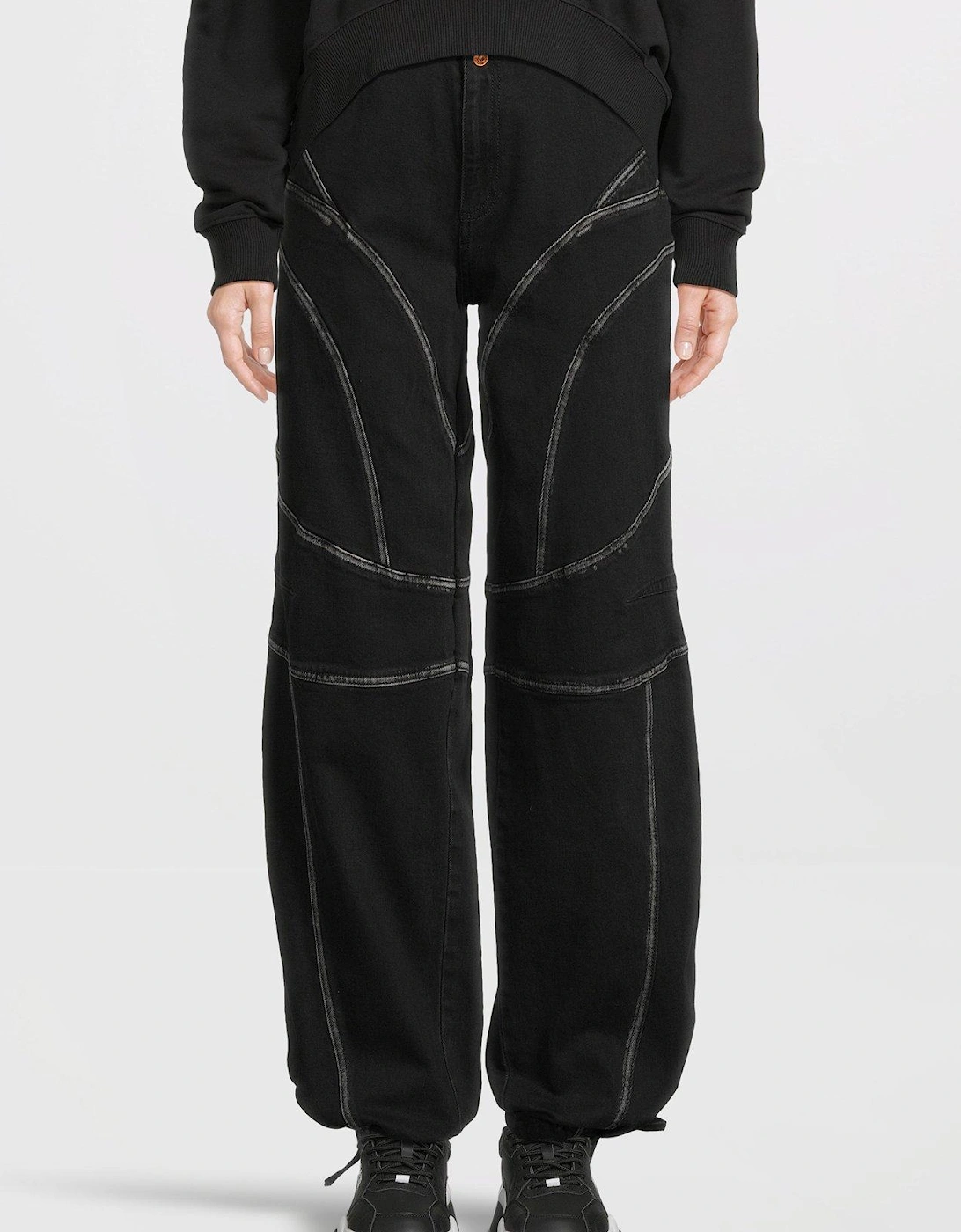 Brianna Cargo Trousers - Black , 2 of 1