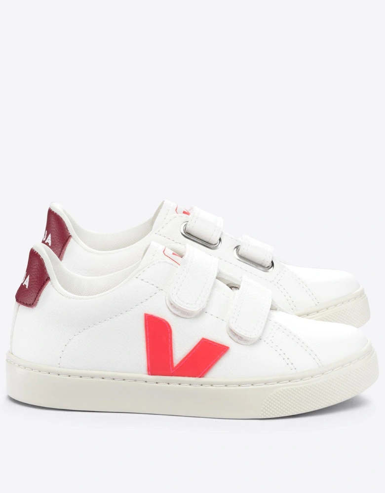 Kid's Esplar Trainers - White/pink