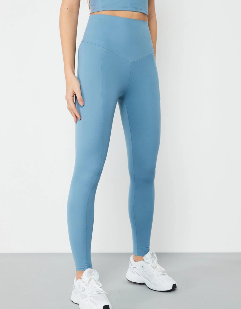 Sculpt High Waisted Legging - Blue