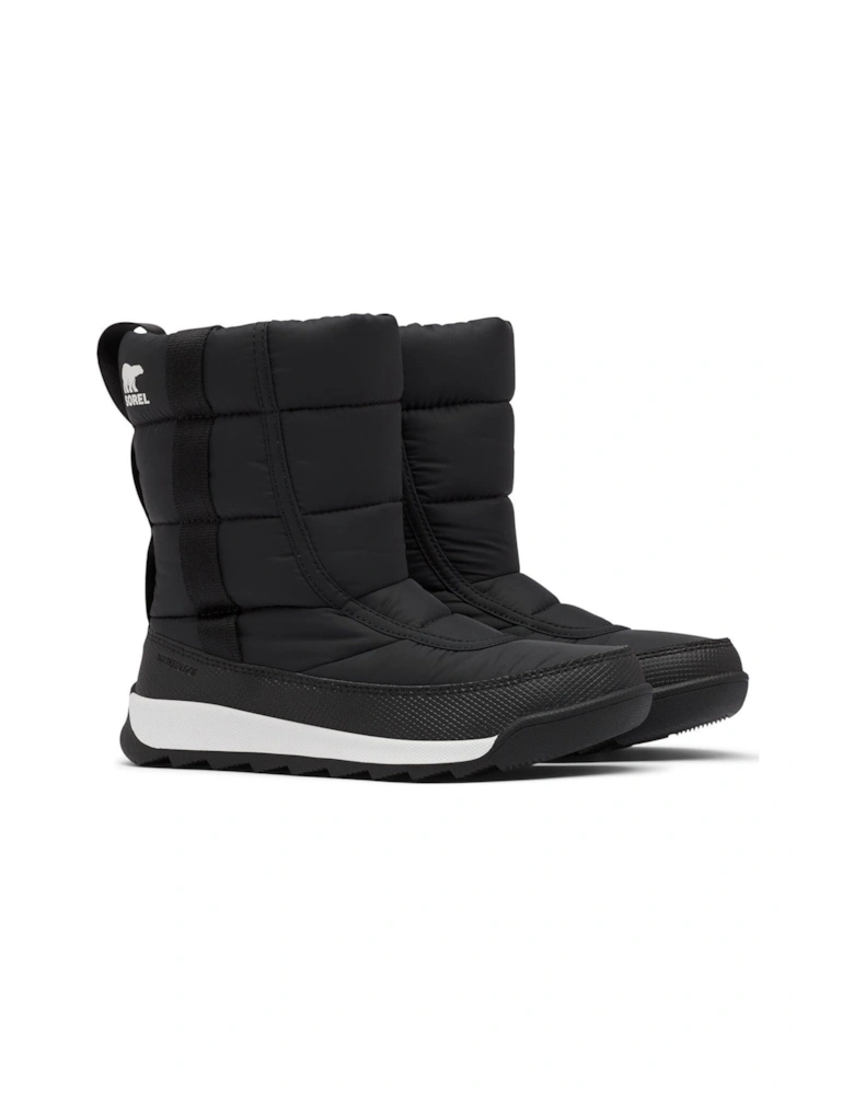 Younger Kids Whitney II Puffy Mid Waterproof Boot - Black