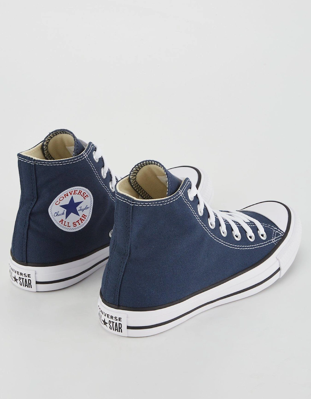 Unisex Hi Top Trainers - Navy