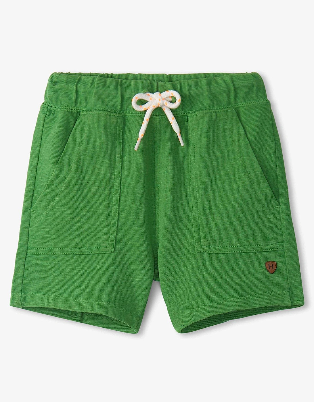 Boys Camp Green Relaxed Shorts - Green, 6 of 5