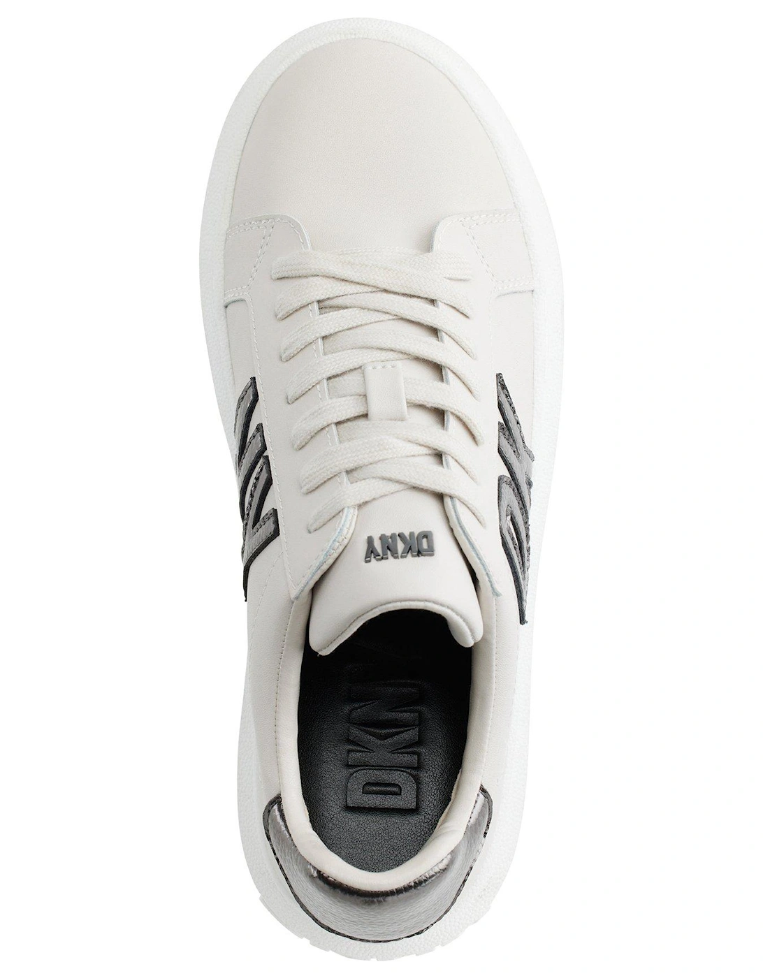 Marian Lace Up Trainers - Beige