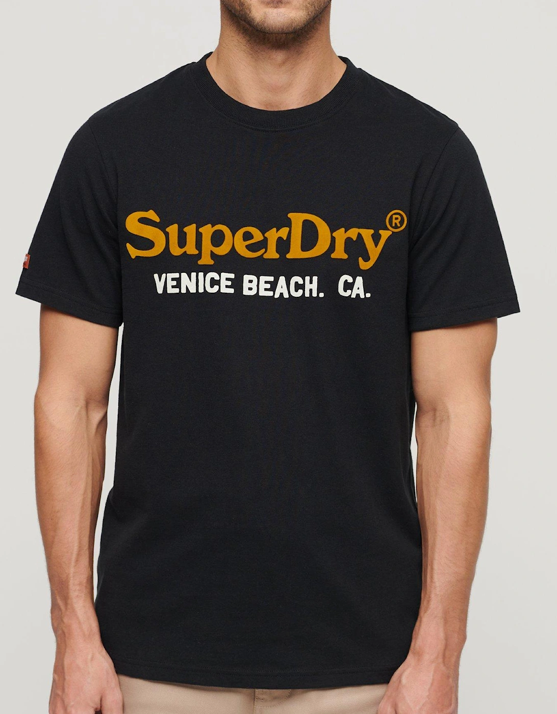 Venue Duo Logo T-shirt - Black