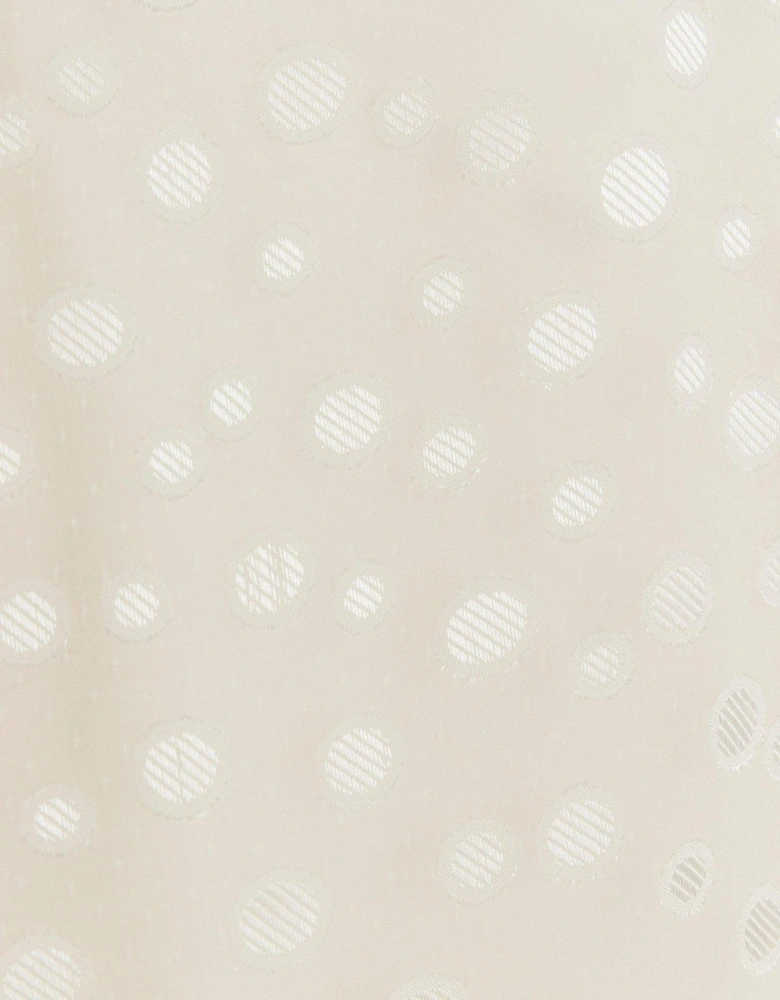 Frill Detail Blouse - Cream