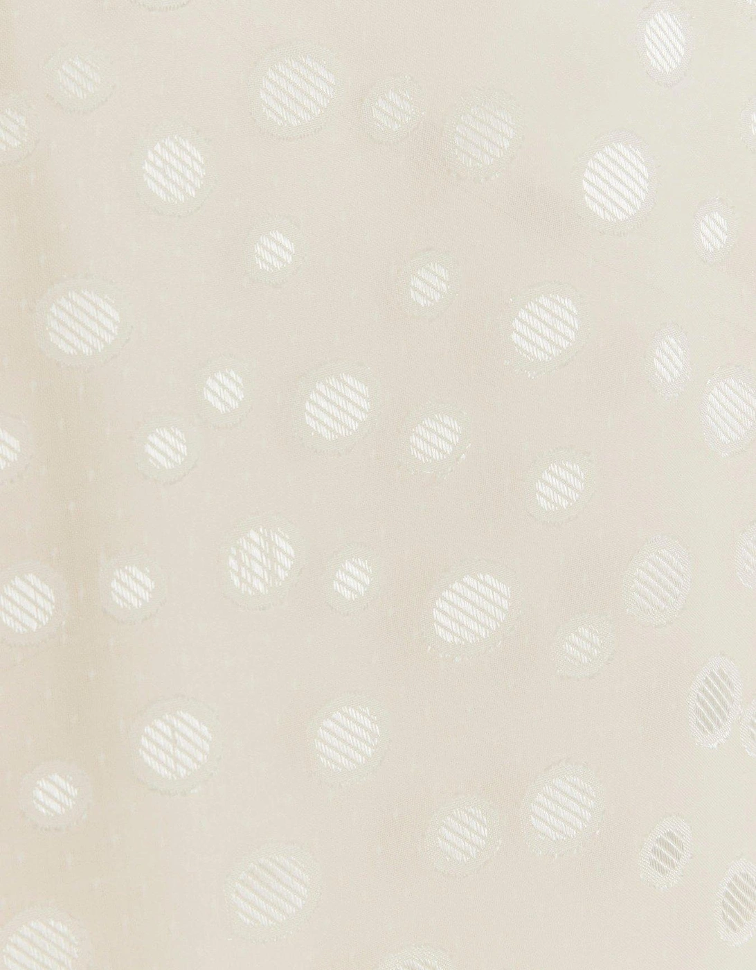 Frill Detail Blouse - Cream
