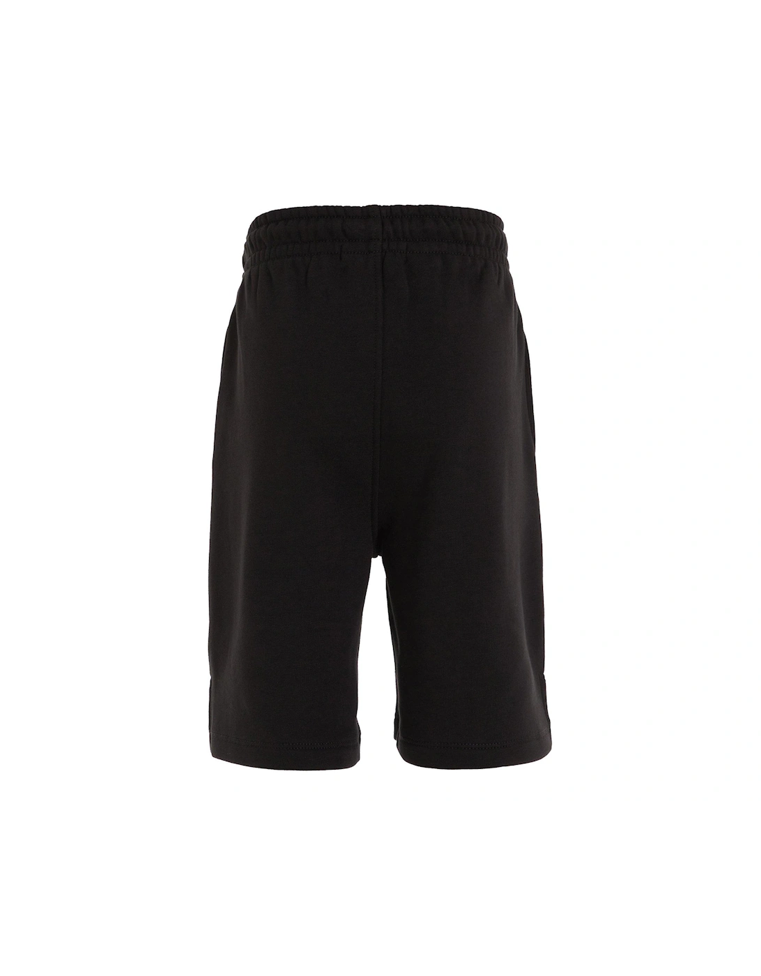 Boys Pixel Logo Relaxed Shorts - Black