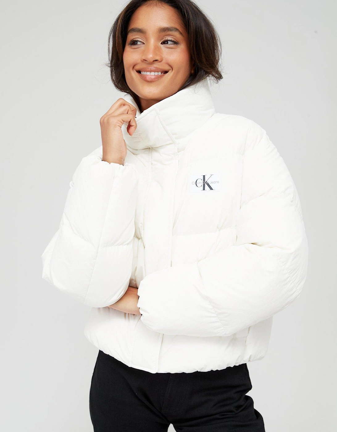 Soft Touch Down Padded Jacket - White
