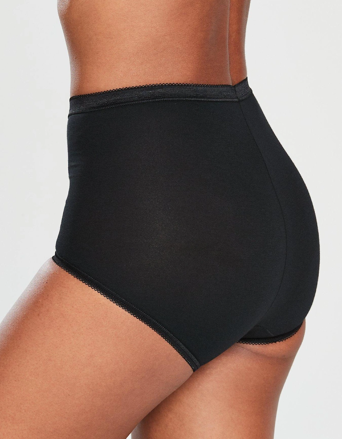 6 Pack Maxi Briefs - Black