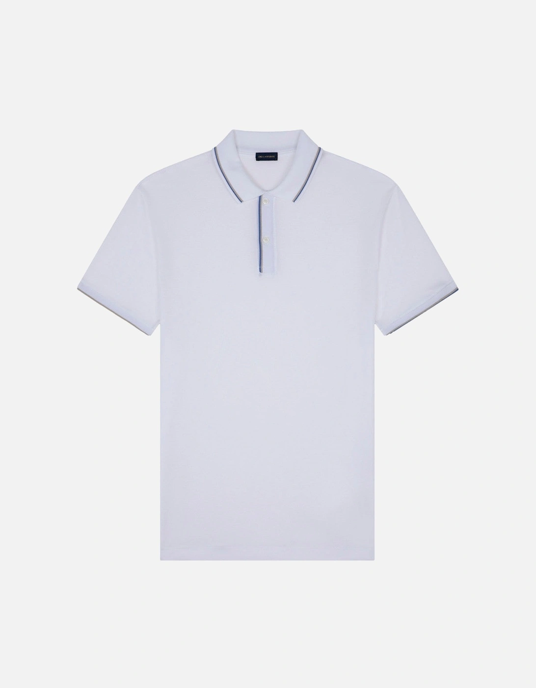 Tipped Polo Shirt 010 White, 5 of 4