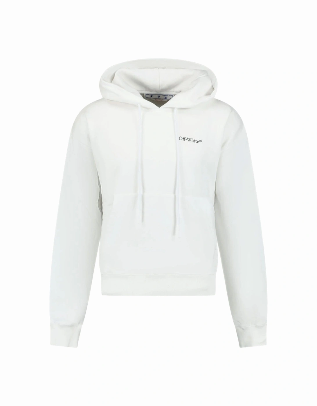 Caravaggio Crowing Design White Oversized Hoodie, 3 of 2