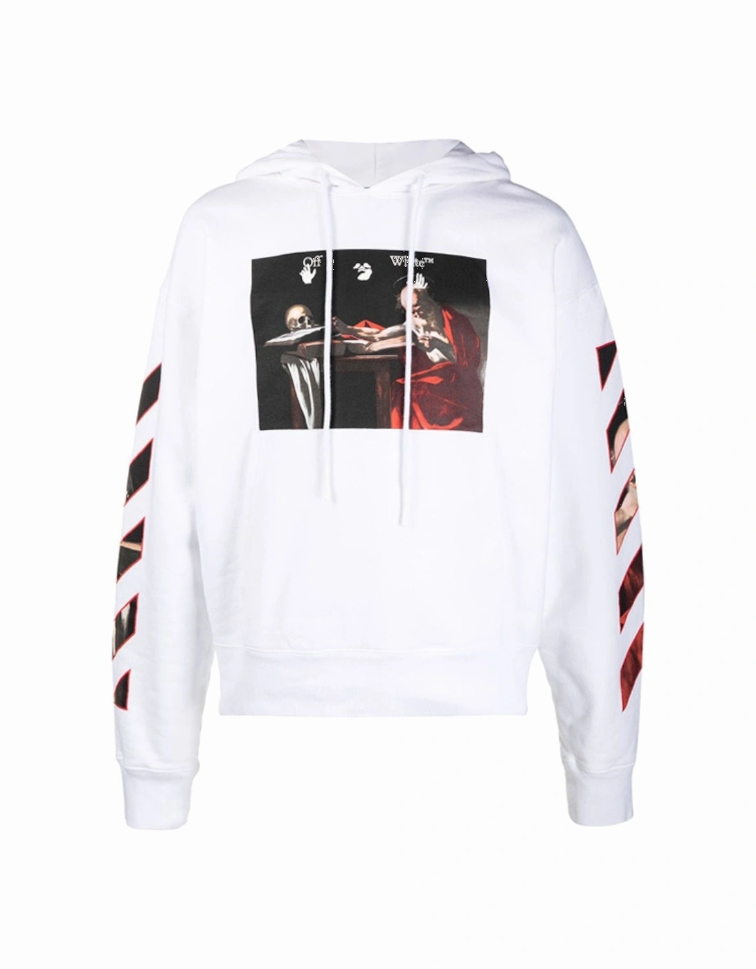 Caravaggio Oversized White Hoodie, 3 of 2