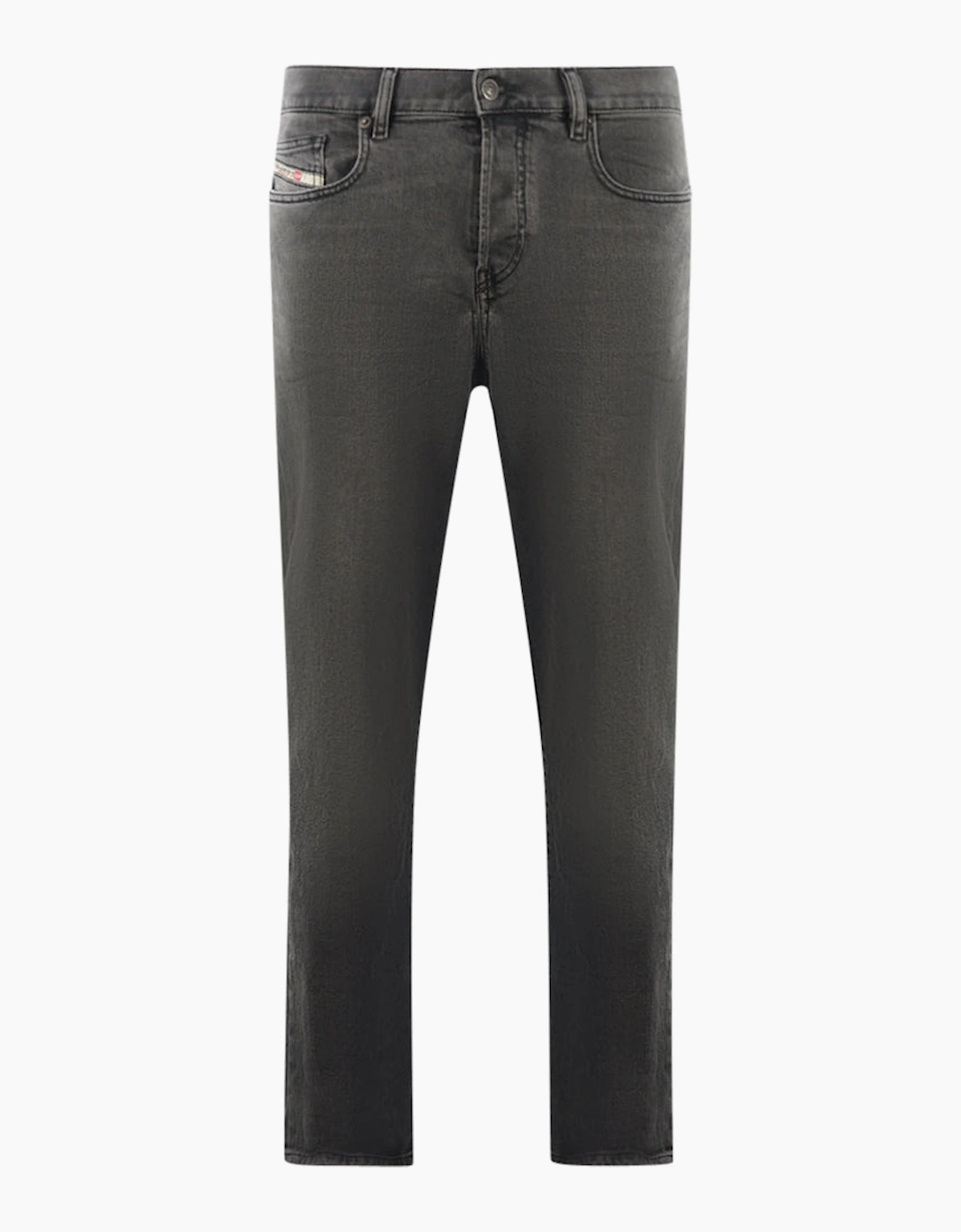 Men's Diesel D-Viker 09D49 Dark Grey Jeans - Black - Size: 31/32