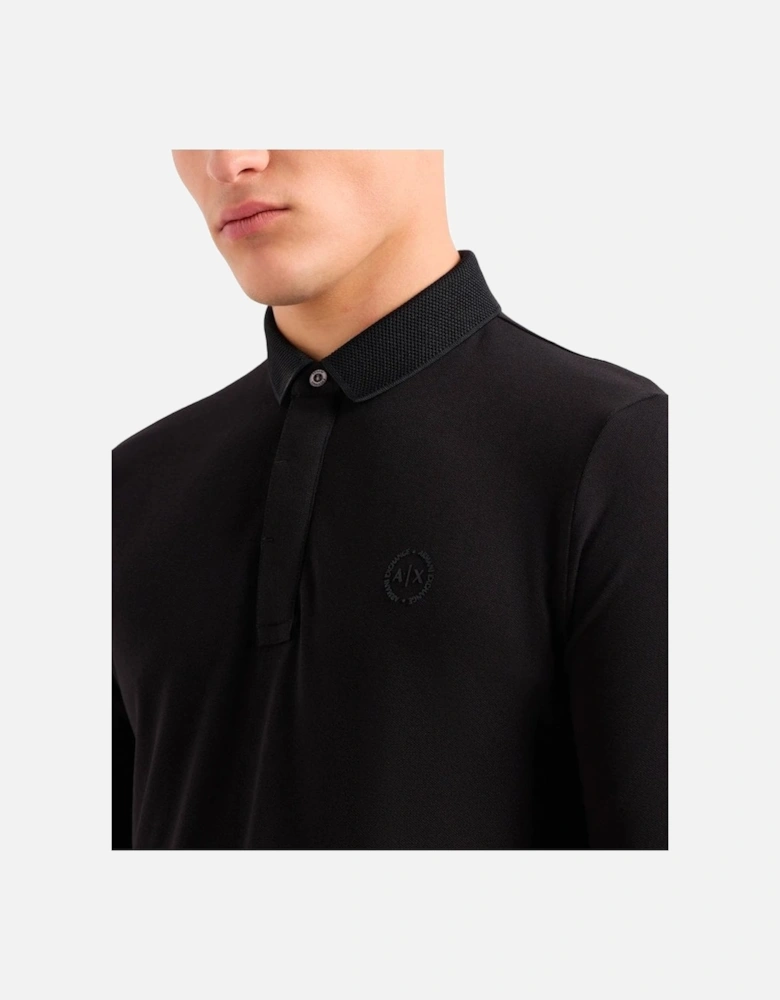 Polo Long Sleeve Black