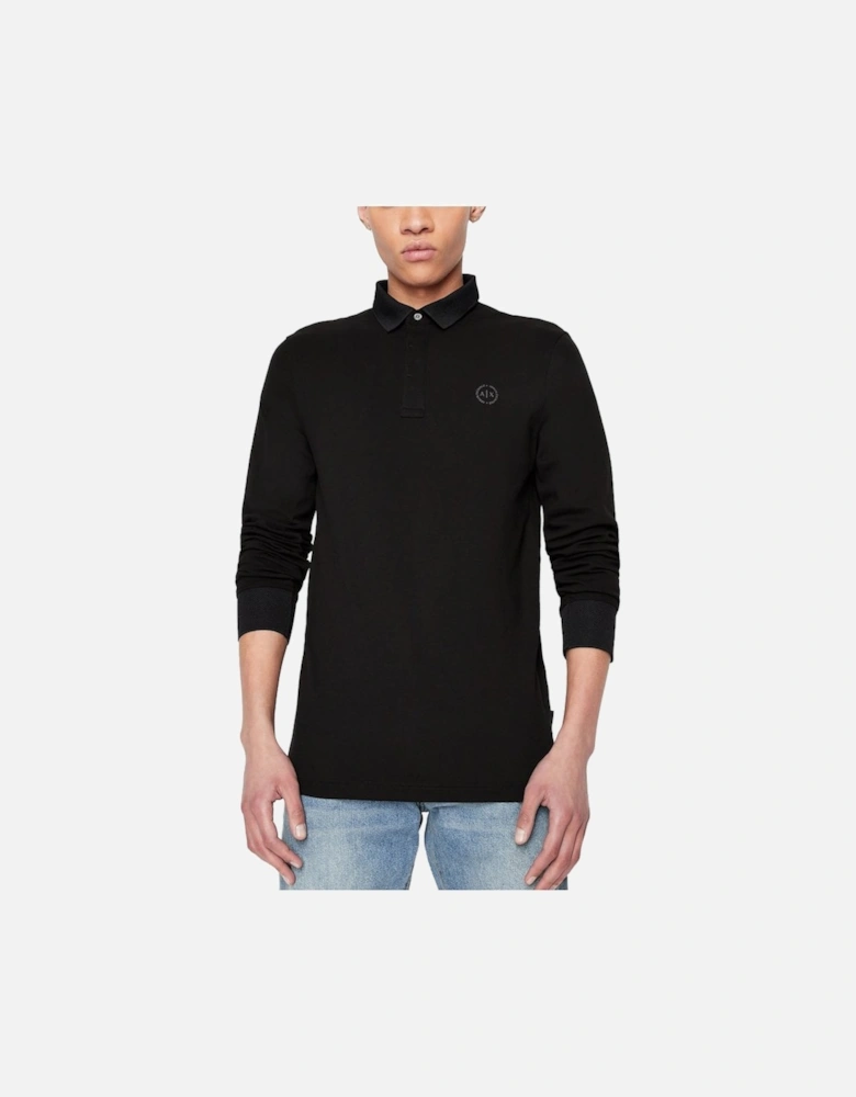 Polo Long Sleeve Black