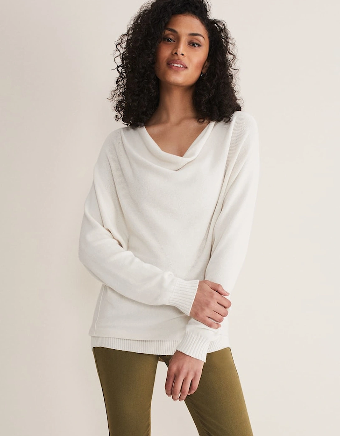 Layra Cowl Neck Knit Top, 7 of 6