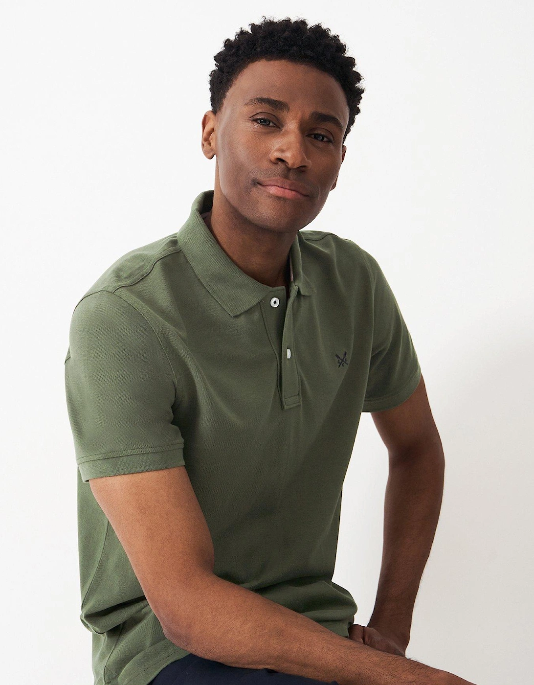 Classic Pique Polo Shirt - Khaki, 2 of 1
