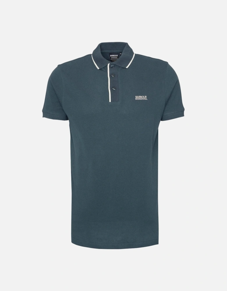 Men's Forest Tipped Polo Shirt.