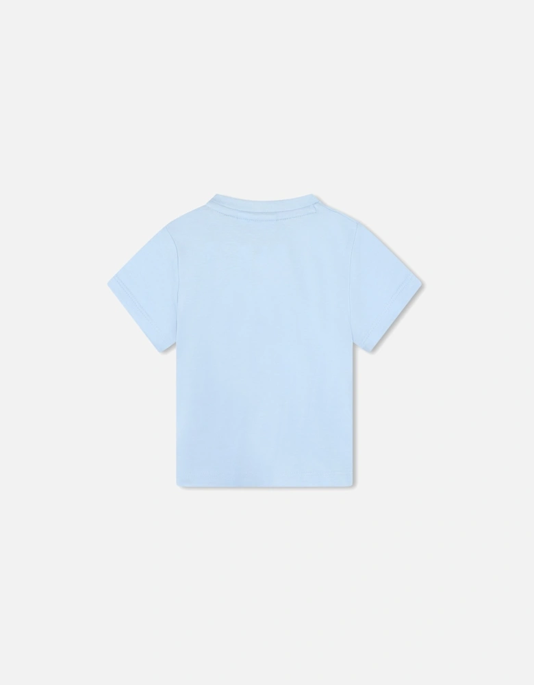 Infants Big Logo T-Shirt (Light Blue)