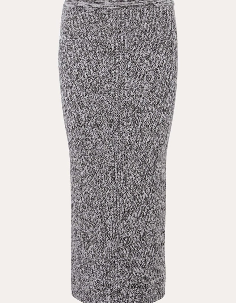 Marina Flecked Coord Knitted Skirt